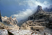 Dolomiti del Brenta - Cima Sella, Bocca di Tuckett, Cima di Brenta.